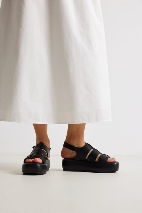 Naretha Women's Daily Sandals Black -008