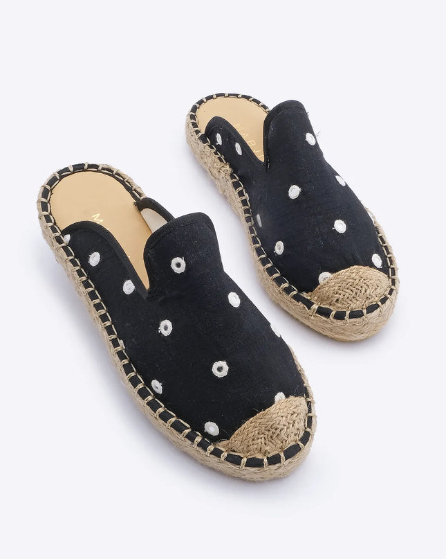 Tospe Stoned Daily Jute Espadrille Slippers بيج ●12