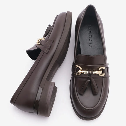 Women's Loafer Buckle Casual Shoes Tunbes -377