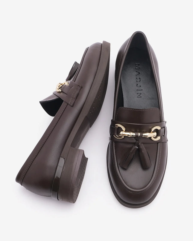 Women's Loafer Buckle Casual Shoes Tunbes -377