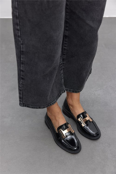 حذاء ميدوسا اليومي للنساء باللون الأسود -413