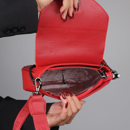 SHALY Cherry Embossed Women's Crossbody Bag