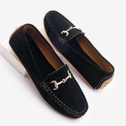 Women's Buckled Loafer Elos -378