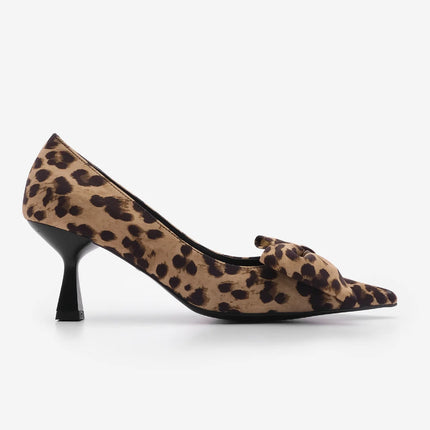 Women's Stiletto Heeled Shoes Esilas - Leopard 567