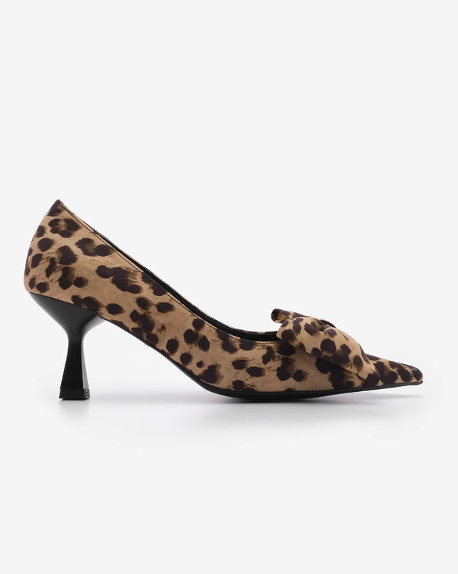 Women's Stiletto Heeled Shoes Esilas - Leopard 567