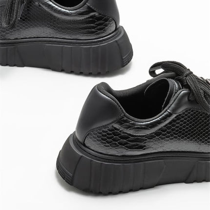 Black Women's Sports Shoes -109