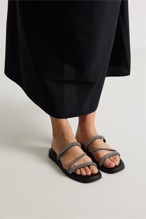 Swank Women's Daily Slippers Black -967