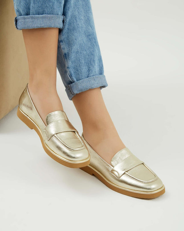 Golden Women's Genuine Loafers 14║