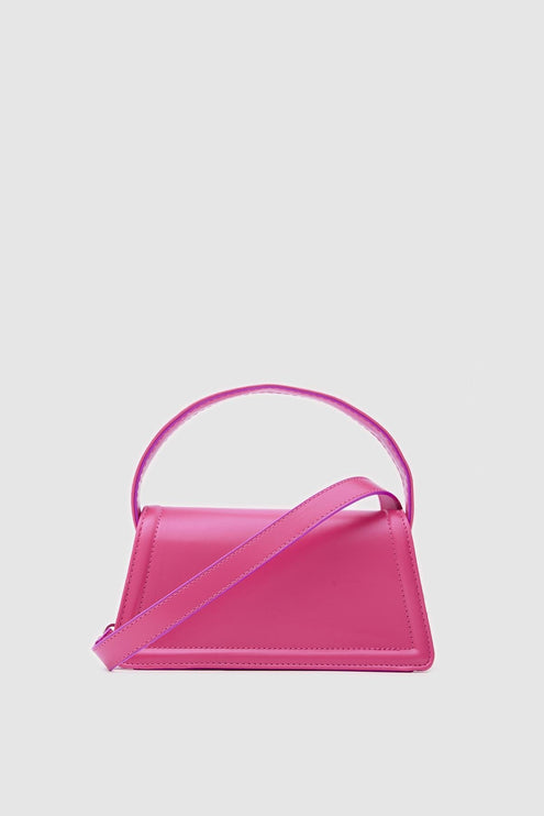 حقيبة يد فنتج ميلا باللون الوردي